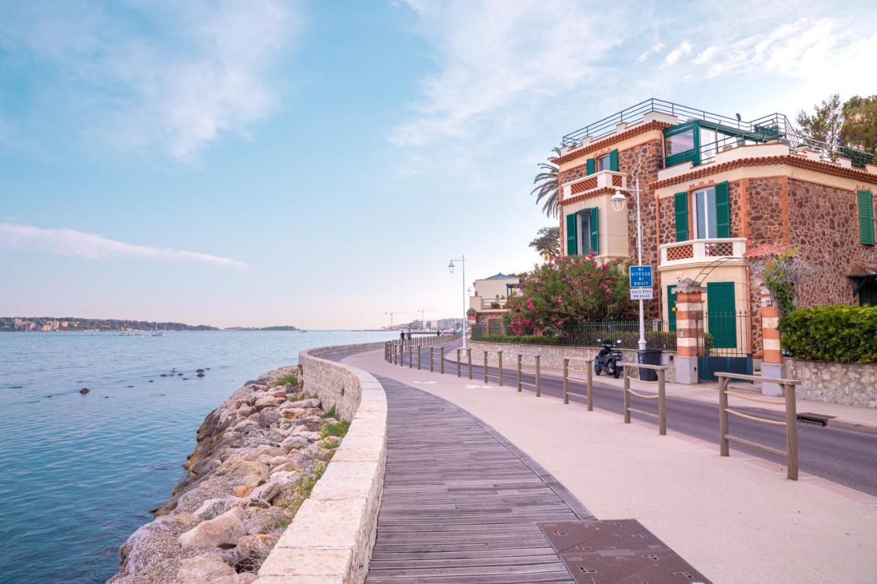 " Nid D'Amour " Evasion De Reve - Pieds Dans L'Eau Face A La Mer Cannes Luaran gambar